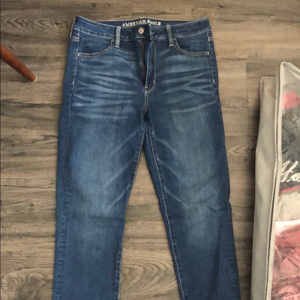 Medium wash jeans